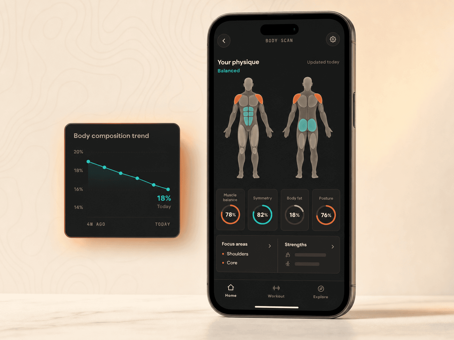 Body Scan in PushupPro